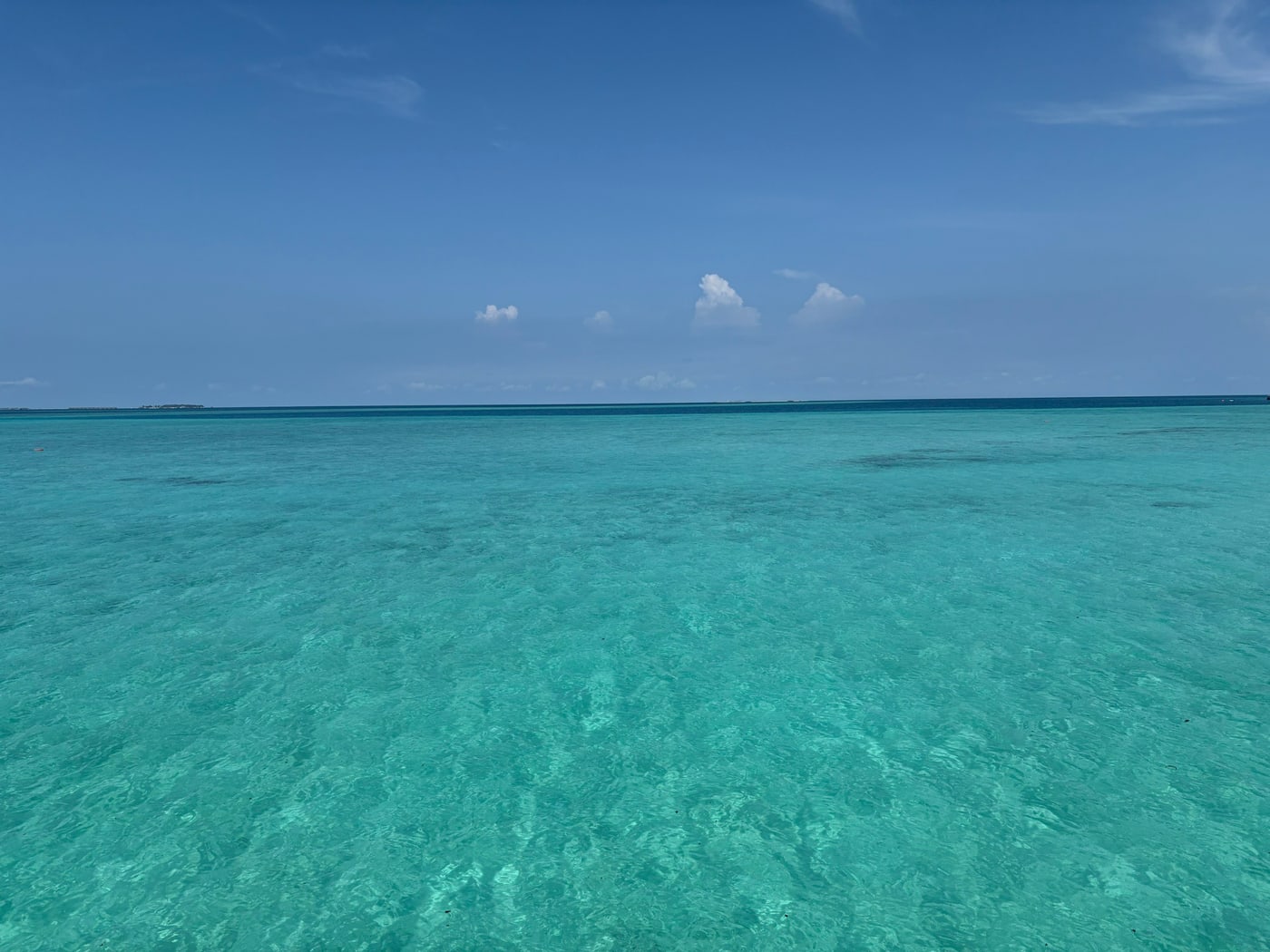 写真を見返すだけで、また行きたくなる海の色。