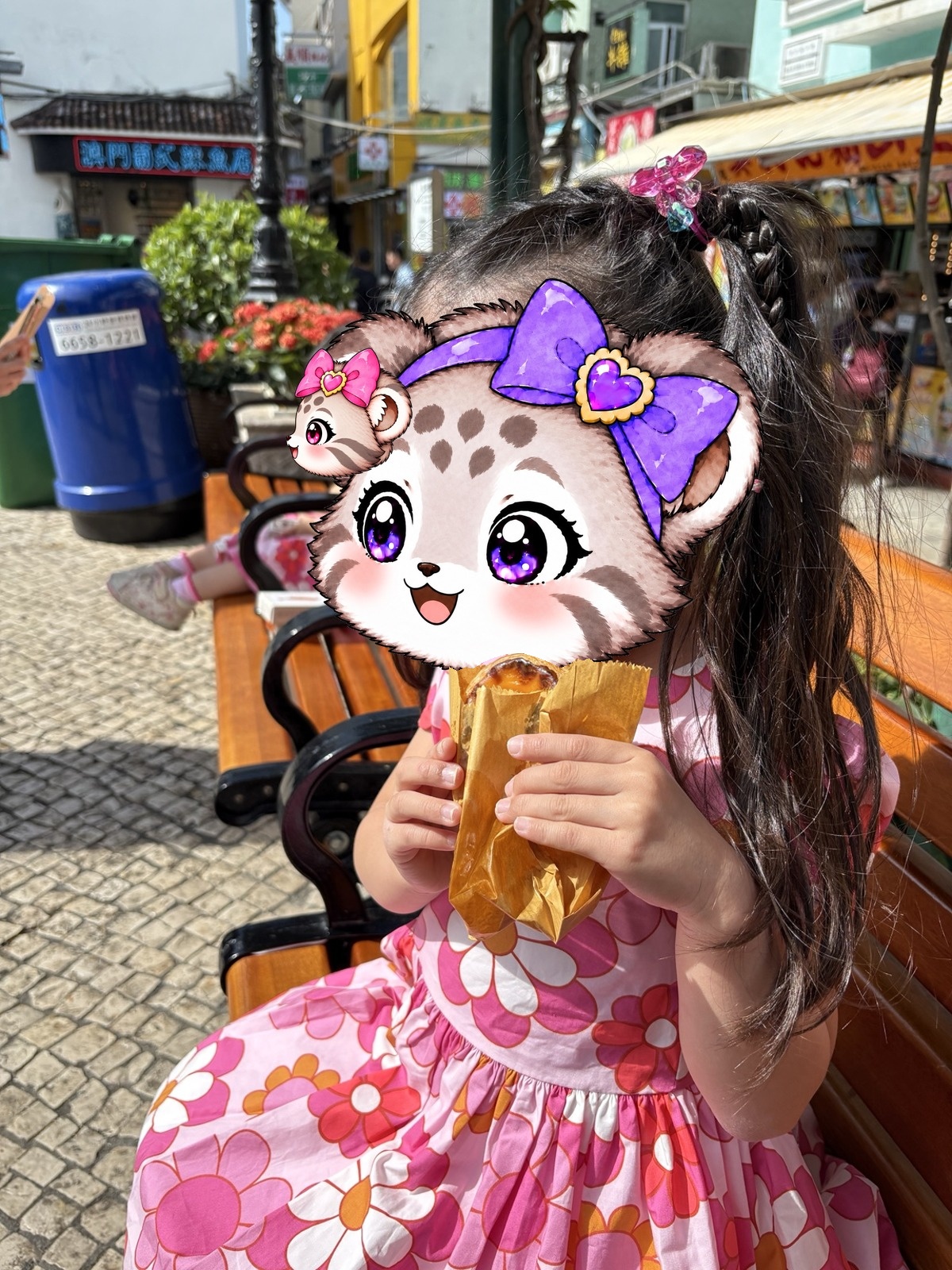 ロードストーズベーカリーのエッグタルトをいただきます!